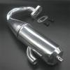 Replacement Part For Aluminum Side Exhaust Pipe For 1:5 Petrol RC Car KM SS FG 5B 5T 5SC Truck 15001 view 1