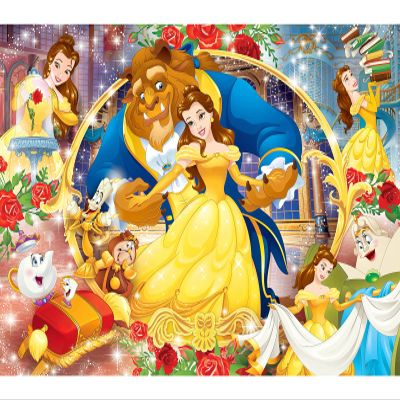 Princess Backdrop,7x5 FT Princess Banner Princess Background Cartoon Princess Theme Birthday Party Backdrop Supplies & Decor for Girls