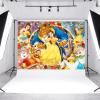 Princess Backdrop,7x5 FT Princess Banner Princess Background Cartoon Princess Theme Birthday Party Backdrop Supplies & Decor for Girls view 4