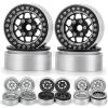 Replacement Part For 2/4X Metal 1.9" Beadlock Wheel Rim Hub For 1/10 CC01 RC Car - (Color: Silver - 1PC) view 2