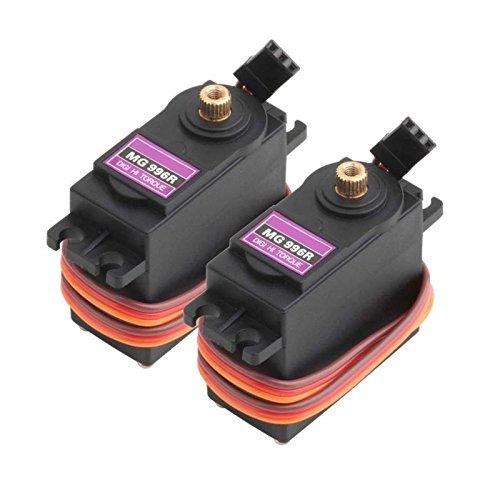 Replacement Part For 2pcs MG996R 55g Metal Gear Torque Digital Servo 15KG For RC Helicopter Car OEM