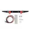 Replacement Part For RC 1/10 Rear Bumper With Spare Tire Rack Carrier Taillights Upgrade Parts For Redcat GEN8 - (Color: Spare Tire Carrier) view 2