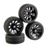 Replacement Part For RC Rim06-6093 Grip Tires & Wheel 4PCS For Racing 1/10 1:10 On-Road Car - (Color: Rim06H-6093) view 2