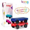 Bmag 2PCS Magnetic Car Set,Construction Vehicle Building Tiles,Magnet Toys Compatible with Magnetic Tiles,STEM Educational Toys for Boys and Girls view 3