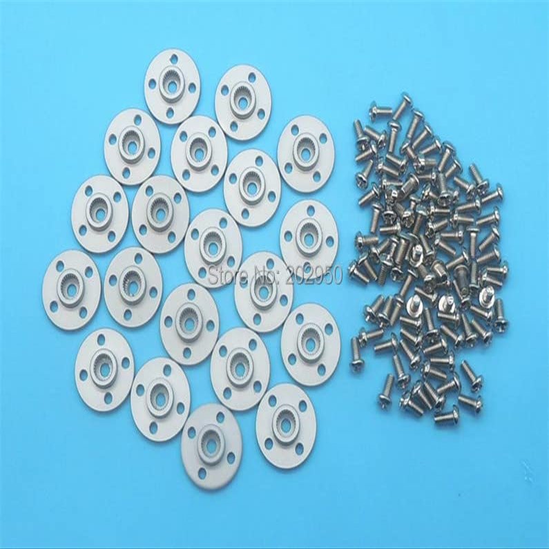 Replacement Part For 20x Servo Arm Round Type Disc 25T Metal S For MG995 MG996 Hitec ACE