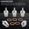 GLOBACT RC Glow Plugs 70117#3 N3 Hot Spark Nitro Engine Parts Replace OS 8 for Redcat Kyosho HSP HPI 1/8 1/10 Scale RC Car Truck Buggy (5pcs) view 2