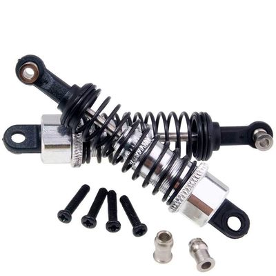 Replacement Part For RC 736092 Aluminum Shock Absorbers Fit Racing 1/18 Truck 73603 73801 - (Color: Silver)