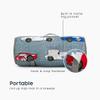 Wake In Cloud - Toddler Nap Mat with Pillow and Blanket, for Kids Boys Ages 3 Plus in Kindergarten Daycare Preschool, Roll Up Sleeping Bag, Race Cars Vehicles, Grey, Standard view 3