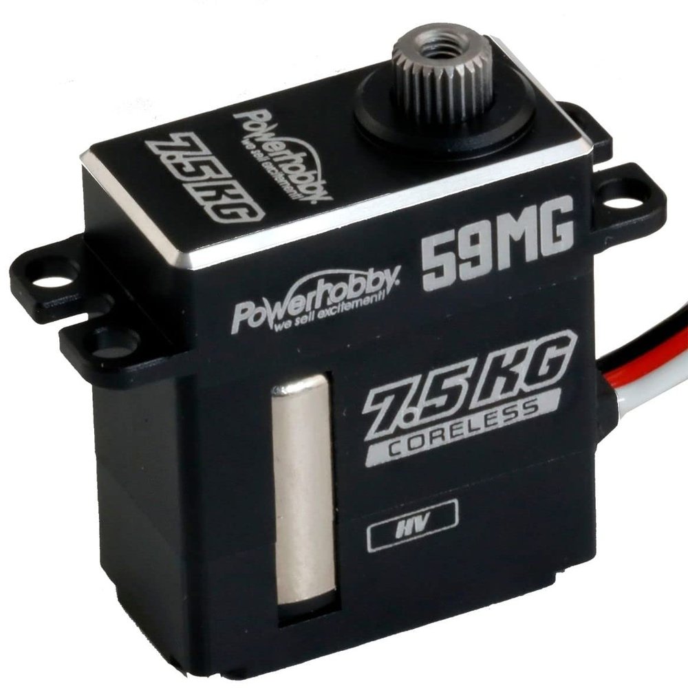 Power Hobbies 59MG Aluminum Digital Micro Upgrade Servo AXIAL SCX10.3 / RYFT