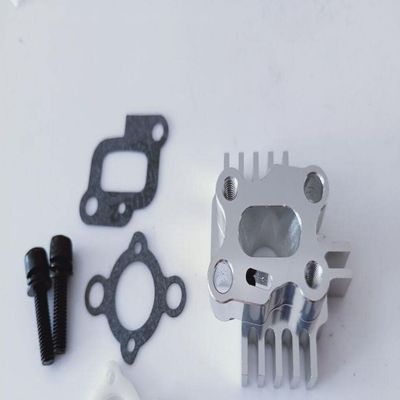Replacement Part For CNC Billet Intake Manifold For Engine Zenoah Cy For Km 5b 5T / 5ive-T - (Color: Sliver)
