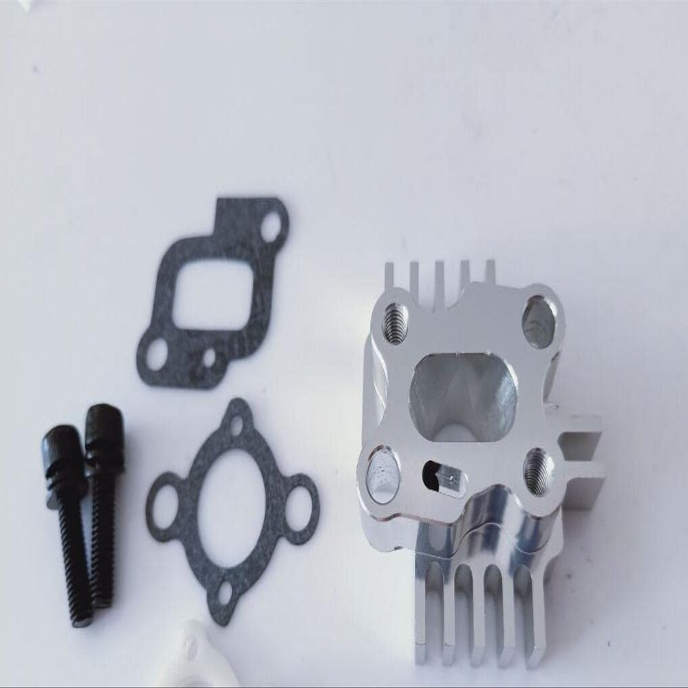 Replacement Part For CNC Billet Intake Manifold For Engine Zenoah Cy For Km 5b 5T / 5ive-T - (Color: Sliver)
