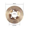 Replacement Part For Metal Brass Brake Disc Weights 1.9 2.2inch Wheel Part 2PCS For SCX10 90046 D90 view 2
