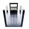 Yuanhe Deluxe Acrylic Poker Chip Case - 1000 Chips Capacity, 10 Chip Racks/Trays view 1