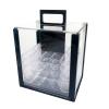 Yuanhe Deluxe Acrylic Poker Chip Case - 1000 Chips Capacity, 10 Chip Racks/Trays view 2