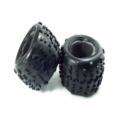 RC RC CAR PARTS 62011 Tyres 2 Pcs 1/8 Scale For Trucks & Truggies