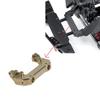 Replacement Part For Brass Front Bumper Servo Mount Bracket Upgrades Parts Accessories For RC Crawler SCX10 III AXI03007 - (Color: Yellow) view 2