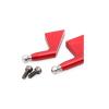 Replacement Part For - 380 FAST Metal Main Rotor Holder Arm Set - Red view 1