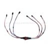 Replacement Part For MPX8 Pin Multi Servo Wire Extension 2 3 4 Wires Version Aileron Flap Gear Brake Assembly 60AWG For Turbine - (Color: 3 Wires) view 1