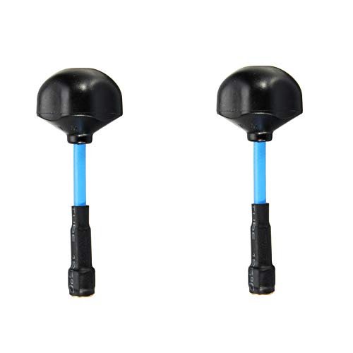 Replacement Part For 2PCS Turbowing 5.8G 8dBi RHCP Mushroom FPV Antenna RX/TX RP-SMA SMA Male Black For FPV Racing Drone DIY Parts - (Color: 2PCS SMA)