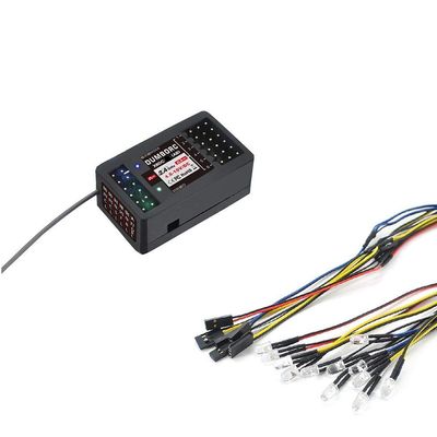 Replacement Part For RC Model Car Truck Boat System Kits 6 Channel 2.4GHz Receiver W/LED Light