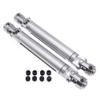 Replacement Part For 2pcs Alloy + #45 Steel Center CVD Drive Shaft Set For 1-10 RGT 86100 86110 FTX5579 Outback Fury Crawler Parts - (Color: Silver) view 1