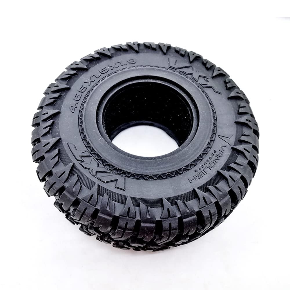 Replacement Part For 4PCS 120MM 1.9" Rubber Rocks Tyres/Wheel Tires For 1:10 RC Rock Crawler SCX10 Canyon Trail 105Rims TRX6#8174 - (Color: 1pcs)