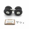 Replacement Part For RC Airliner Landing Gear 4 Wheels 6 Wheels Plane Model Part DIY Height - (Color: 113mm 4 Wheels) view 2