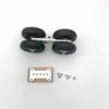 Replacement Part For RC Airliner Landing Gear 4 Wheels 6 Wheels Plane Model Part DIY Height - (Color: 113mm 4 Wheels) view 3