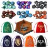 Grajar DND Dice Set, 42 Pcs polyhedral dice Set with 6 Colorful Animal Pattern Bag and PU Leather Velvet Tray for Dungeons Dragons D&D RPG MTG Table Games view 1