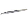 Lab Microscope Slides Titanium Alloy Microscope Fly-line Curved Straight Tweezers Microscope Parts (Tweezer Tip Type : TC-15) view 1