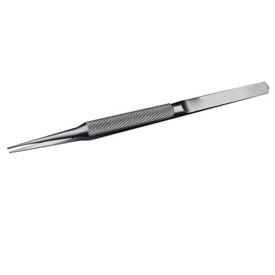 Lab Microscope Slides Titanium Alloy Microscope Fly-line Curved Straight Tweezers Microscope Parts (Tweezer Tip Type : TC-11)