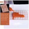EXCEART Mini Brick Mold - 1 12 Scale Silicone DIY Mold for Dollhouse Sand Table and Miniature Landscaping view 3