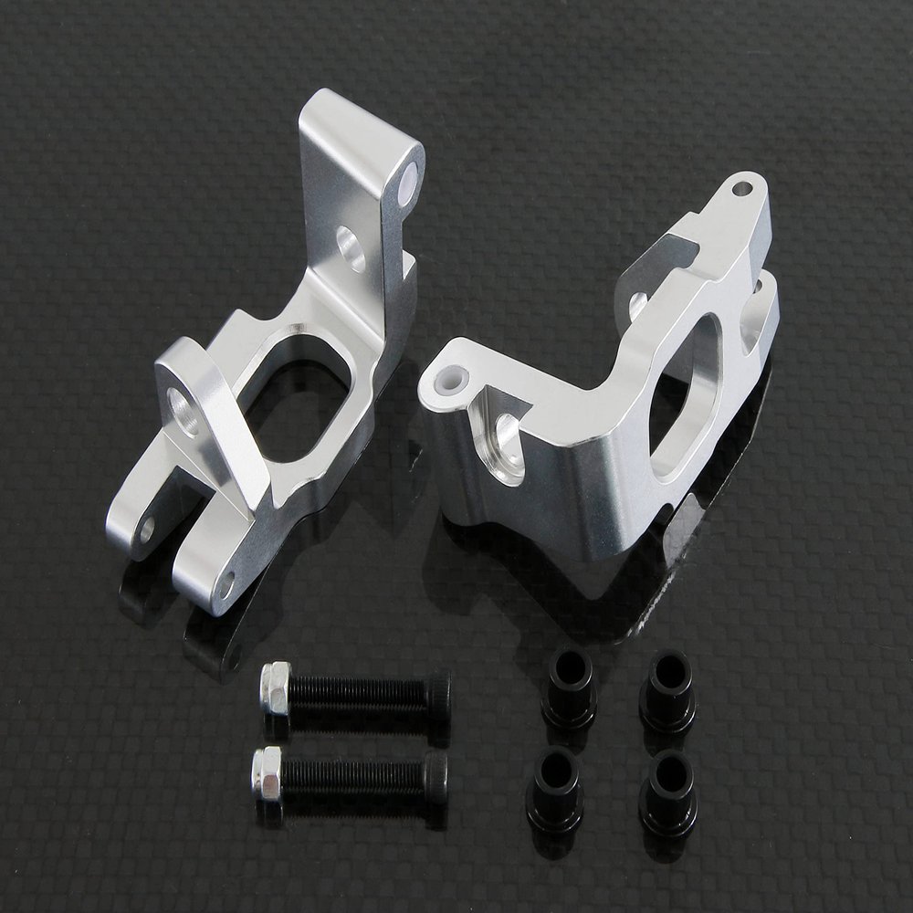 GTBRacing CNC Aluminum C Hub C-Hubs Seat for RC Car 1/8 Kyosho MP7.5 Inferno GT Sport 2 GT2 Upgrade Part (Silver)