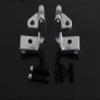 GTBRacing CNC Aluminum C Hub C-Hubs Seat for RC Car 1/8 Kyosho MP7.5 Inferno GT Sport 2 GT2 Upgrade Part (Silver) view 2