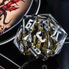 KERWELLSI Resin DND Dice Set, Single Giant 33mm D20 Dice with Gift Box, Role Playing Polyhedral Nature Mountain Sharp Edged D&D Dice view 2