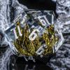 KERWELLSI Resin DND Dice Set, Single Giant 33mm D20 Dice with Gift Box, Role Playing Polyhedral Nature Mountain Sharp Edged D&D Dice view 3