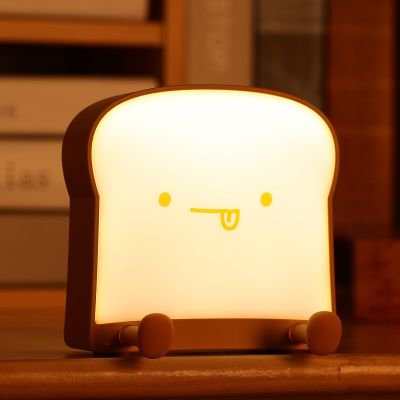 LOVERUIS Cute Night Light for Kids Cat Night Lights Baby Girl Squishy NightLight 1/3 Hour Timer Kitty Light Dimmable Nursery Lamp Colorful Nightlight Gift for Kid Toddler Kawaii (ARS-mianbao-tanchi)