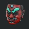 asky Resin Japanese Mask Hannya NOH Kabuki Devil Demon Oni NOH Halloween Helmet Cosplay Prop view 3