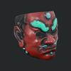 asky Resin Japanese Mask Hannya NOH Kabuki Devil Demon Oni NOH Halloween Helmet Cosplay Prop view 4