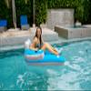 Poolcandy Inflatable Pedal Runner. The Best Way to Exercise & Have Fun in The Pool. Plus Includes a Drink Holder. view 3