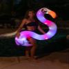 PoolCandy Inflatable Animal Swim Noodles (LED Flamingo) view 3