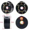 AXSPEED 2pcs 1/10th Brass Counterweight Black Portal Drive Housing Steering for TRX-4 TRX-6 Crawler Car Upgrade Parts (B) view 2