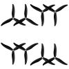 Gemfan 7037 Reinforced Carbon Nylon Propellers 7 Inch 3 Blades Props for Cinelifter FPV or Macroquad Drones 8 pcs 4CCW 4CW view 1