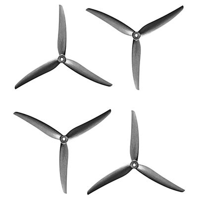 Gemfan 9045 Reinforced Glass Fiber Nylon Propellers 9 Inch 3 Blades Props for Cinelifter FPV or Macroquad Drones 4 pcs 2CCW 2CW