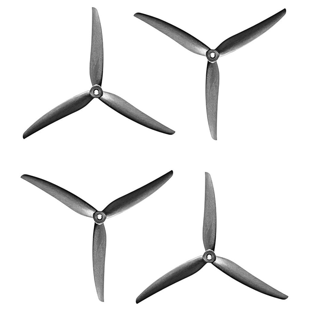 Gemfan 9045 Reinforced Glass Fiber Nylon Propellers 9 Inch 3 Blades Props for Cinelifter FPV or Macroquad Drones 4 pcs 2CCW 2CW