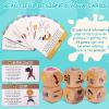 Garybank Kids Yoga Dice, Fun Exercise Dice Game for Kids, 12 Yoga Cards with Wooden Gift Boxes view 4