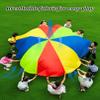 Solitaries Children Rainbow Playing with Parachute with Balance Ball, Multiplayer Coop Game Toy view 3