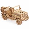 3D Wooden Puzzle - Wood Crafts Mechanical Off-Road Vehicle Building Model Kits - Wooden STEM DIY Brain Teaser Puzzle - Off-Road Vehicle 3D Puzzle Birthday Gifts Christmas view 1