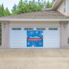 Fun Express God Bless America Garage Door Banner  Patriotic Outdoor Decoration for Celebrations Holidays & Events  Ideal for Memorial Day Independence Day Veterans Day & More  1 Piece view 1
