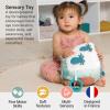 Little Big Friends Multi-Texture Soft Activity Cube for Fine Motor Skills and Cognitive Growth | Montessori Developmental Toy | Sensory Play Cube | Ocean view 3